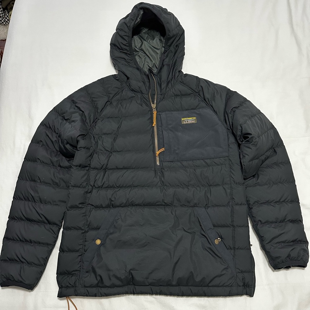 Men’s Medium L.L. Bean Puffer Half Zip Up